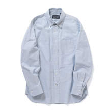 HAND ROOM / ハンドルーム | SUPIMA OX BD SHIRTS - Sax