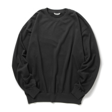 SUPER HIGH GAUGE SWEAT P/O - Ink Black