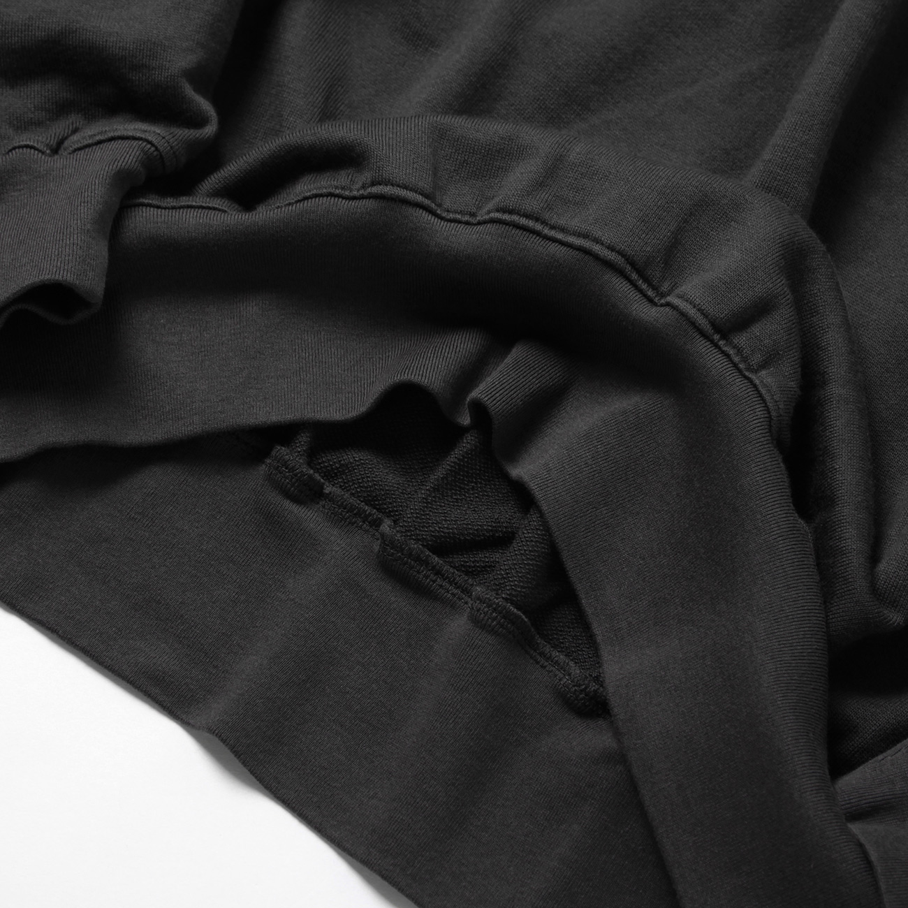 SUPER HIGH GAUGE SWEAT P/O (メンズ) - Ink Black 裏地