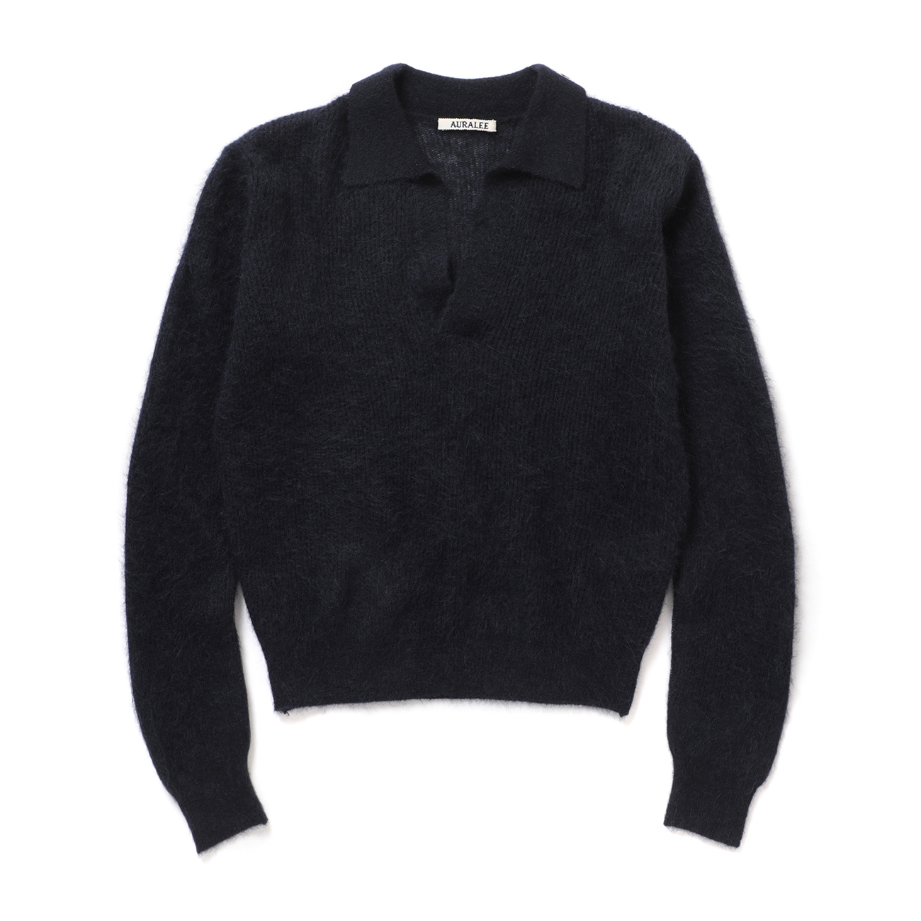 KID MOHAIR SHEER KNIT BOAT NECK P/O (レディース)