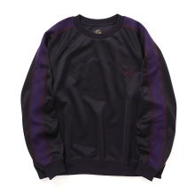 Track Crew Neck Shirt - Poly Smooth - Purple