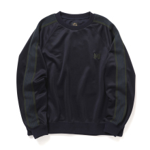 Track Crew Neck Shirt - Poly Smooth - Navy
