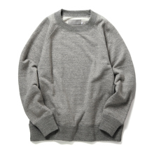 RAFFY HIGH-CREW NECK P/O plain