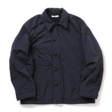 Y / ワイ (YLEVE / イレーヴ) | RECYCLE NYLON MIX TAFFETA / RECYCLE POLYESTER FLEECE CO - Navy