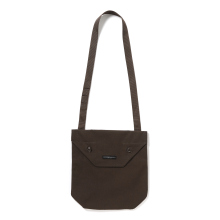 Shoulder Pouch - Heavyweight Cotton Ripstop - Dk.Brown