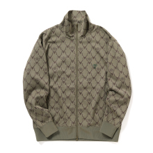 South2 West8 / サウスツーウエストエイト | Trainer Jacket - Poly Jq. / Skull&Target - Khaki