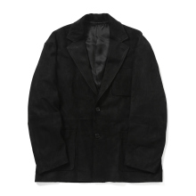 ssstein / シュタイン | GOAT SUEDE BLAZER - Black