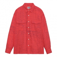 C.E / シーイー | LOCUS PRINT SHIRT - Red