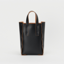 Hender Scheme / エンダースキーマ | assemble hand bag tall S / rivet Black - Black