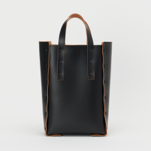 Hender Scheme / エンダースキーマ | assemble hand bag tall M / rivet Black - Black