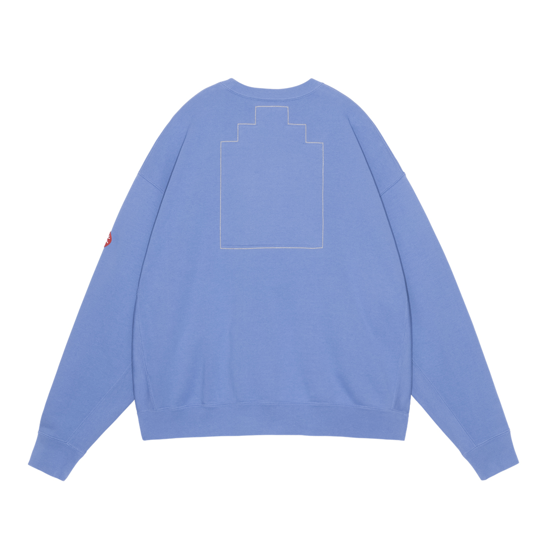 AS SIGgrid CREW NECK 背面