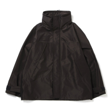 COMOLI / コモリ | 3レイヤー コットンシルクパーカ - Brown