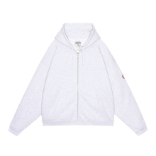 C.E / シーイー | SOLID LOOSE ZIP HOODY - Grey