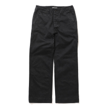 AURALEE / オーラリー | GARMENT-DYED FINX CHINO PANTS (メンズ) - Black