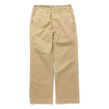 AURALEE / オーラリー | GARMENT-DYED FINX CHINO PANTS (メンズ) - Light Beige