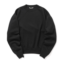 AURALEE / オーラリー | HIGH-TWIST COMPACT SWEAT P/O (メンズ) - Ink Black