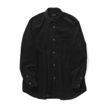COMOLI / コモリ | コーデュロイ コモリシャツ - Black