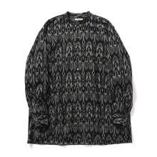 HEUGN / ユーゲン | Morris IKAT print - Black