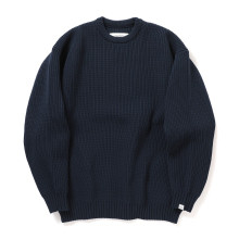 FreshService / フレッシュサービス | DELTA SLX CREW NECK KNIT - Navy