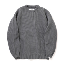 FreshService / フレッシュサービス | DELTA SLX CREW NECK KNIT - Gray