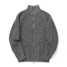 SIGNATURE DRIVERS KNIT (メンズ) - Ivory×Black