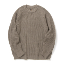 SIGNATURE CREW NECK (メンズ) - Melange Brown