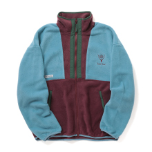 South2 West8 / サウスツーウエストエイト | S2W8 Wintertrainer Fleece Jacket - Blue/Burgundy