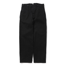 COMOLI / コモリ | ブラックデニム オーバーパンツ - Black