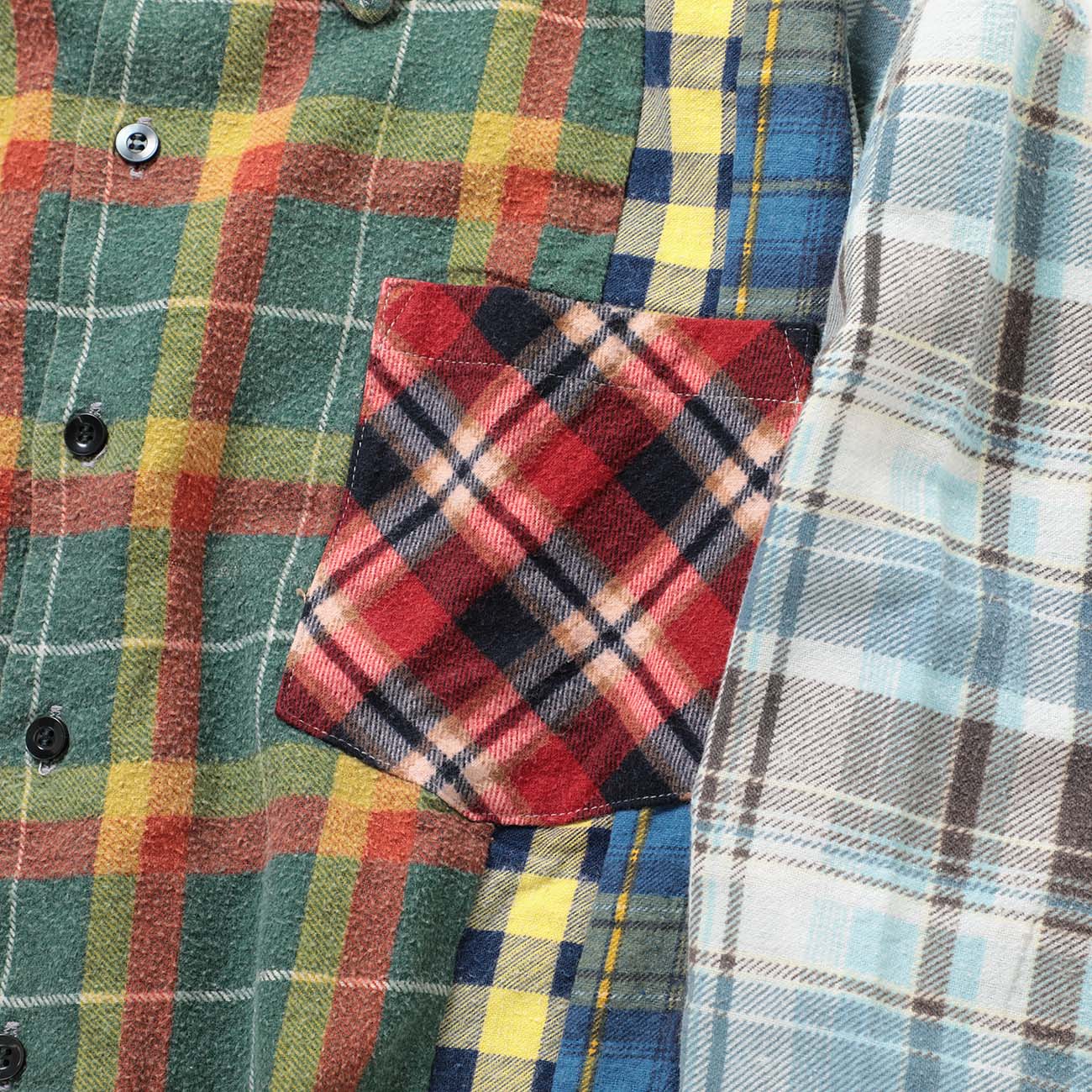 Rebuild by Needles - 7 Cuts Shirt ポケット