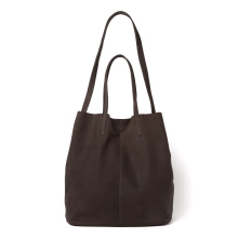 Morphee / モルフェ | 3WAY LARGE TOTE (Nubuck) - Dark Brown