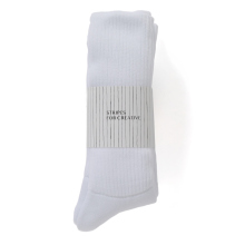 S.F.C Stripes For Creative / エスエフシー | 3P LOOSE SOCKS - White
