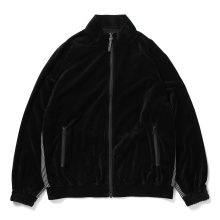 S.F.C Stripes For Creative / エスエフシー | VELOUR TRACK JACKET - Black