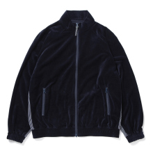 S.F.C Stripes For Creative / エスエフシー | VELOUR TRACK JACKET - Navy