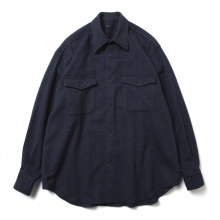 W/CA ハウンドトゥース CPO - Navy