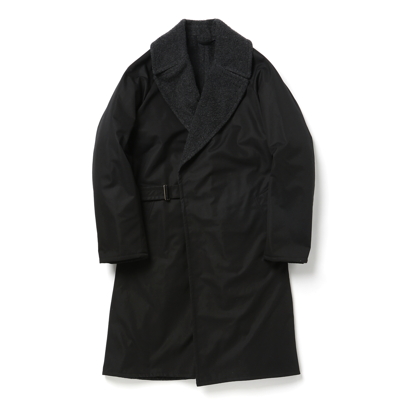 COMOLI-タイロッケンコート - Black
