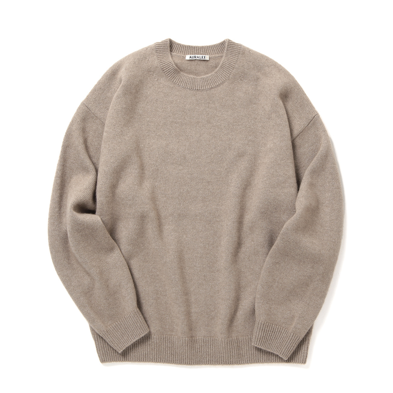 BABY CASHMERE KNIT P/O (メンズ) - Natural Brown