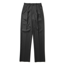 Back Satin Gabardine Srousers - Gray