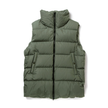 URU / ウル | POLYESTER DOWN - DOWN VEST - Olive