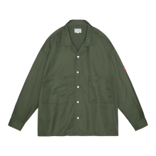 C.E / シーイー | CN TWILL OPEN SHIRT - Green