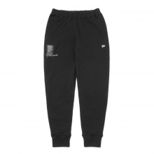 HE-T95-089-1 New Era SWT PNTS YY LABEL LOGO PANTS - Black