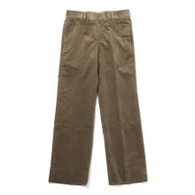 COMOLI / コモリ | コーデュロイ パイプドステムパンツ - Khaki
