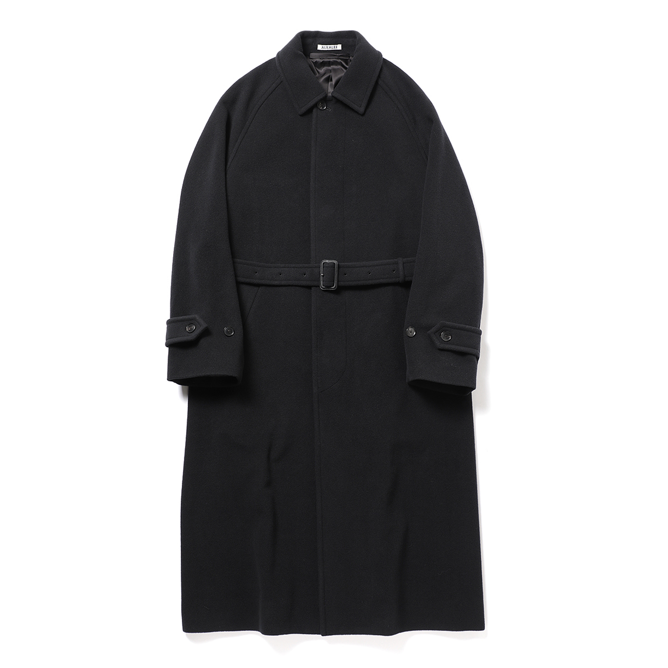 ALPACA WOOL SILK TWEED SOUTIEN COLLAR COAT (メンズ)