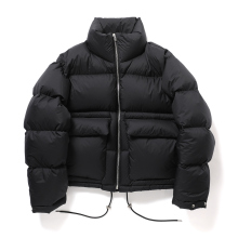 DOUBLE CLOTH HARD TWIST CARSEY BLOUSON - Black(レディース) 