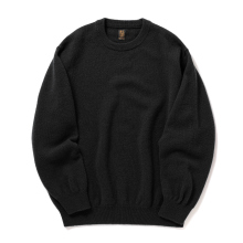 BLUEFACE CREW NECK (メンズ) - Black