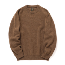 BLUEFACE CREW NECK (メンズ) - Brown