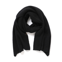 BATONER / バトナー | FLUFFY MUFFLER (ユニセックス) - Solid Black