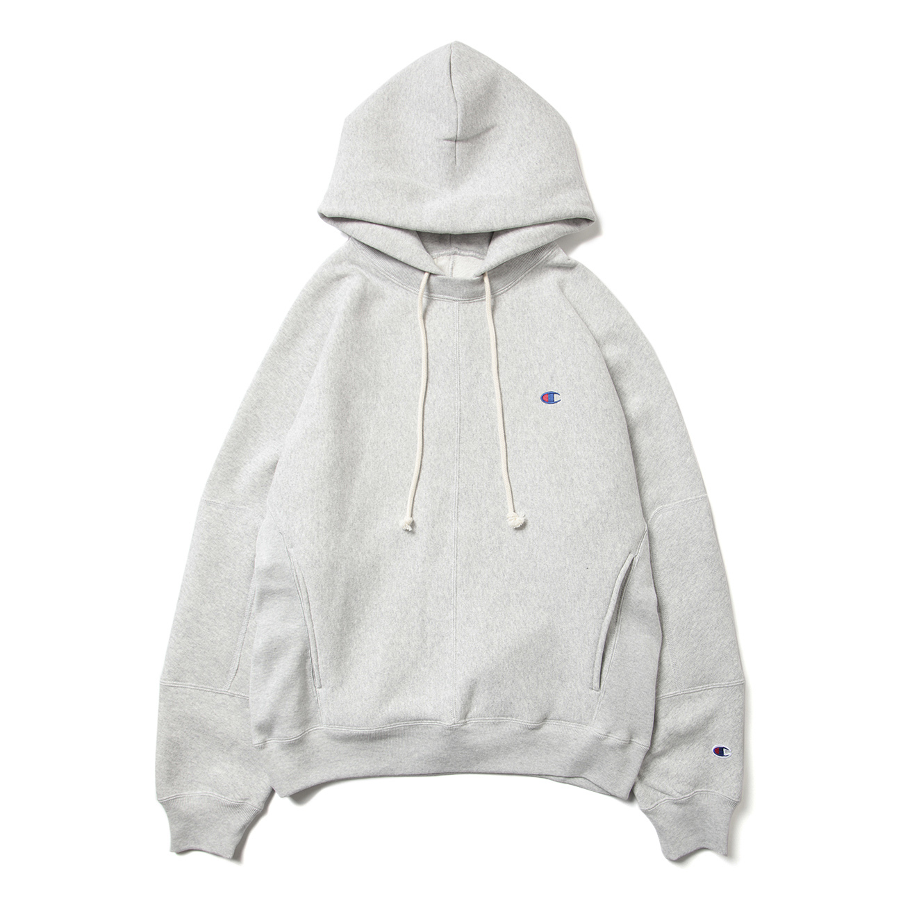 C8-W133-pieces CHAMPION HOODED SWEATSHIRT