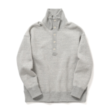 CURLY / カーリー | RAFFY TURTLENECK POLO - Gray