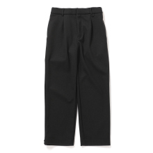 CURLY / カーリー | KNIT MELTON PANTS - Black