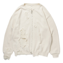 ISSUETHINGS / イシューシングス | type49 cotton cardigan - natural white